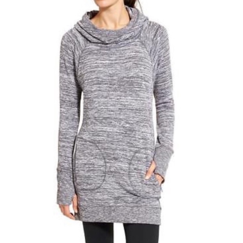 Athleta Blissful Hoodie Dress
